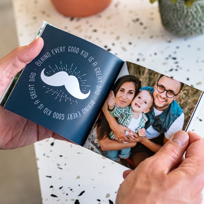 Fotoboekje met quotes - Vaderdag cadeau