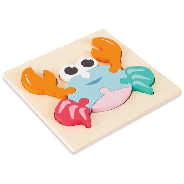 Houten Dierenpuzzel - Schoencadeautje