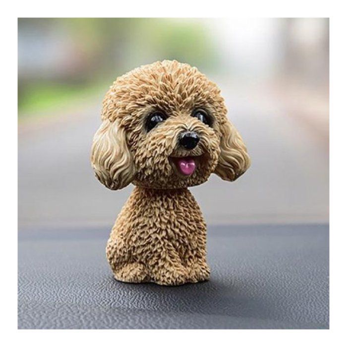 Knikkend Hondje Teddy - Rijbewijs cadeau
