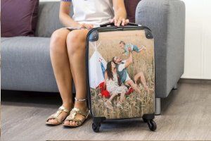 Koffer met foto - Cadeau voor haar