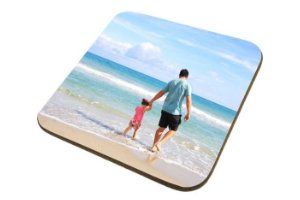 Onderzetters met foto - Moederdag cadeau