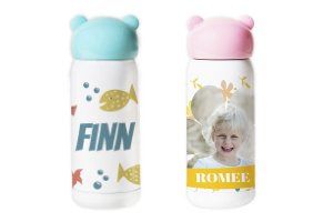 schoolbeker met naam Back to school cadeau