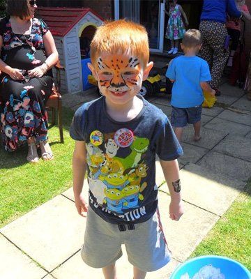 Face painting in Solihull