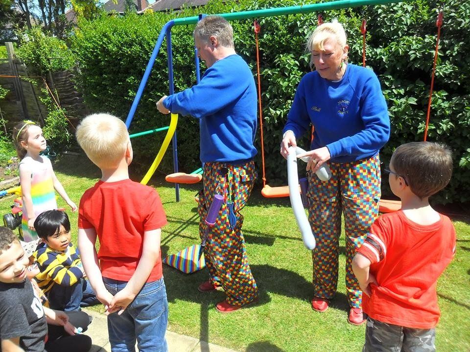 Balloon modelling in Sutton Coldfield