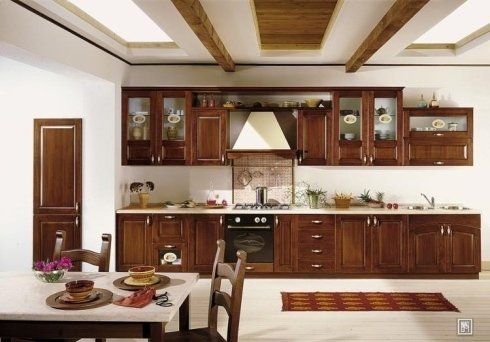 cucina in legno