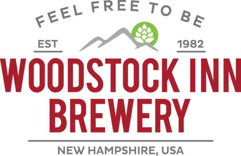 The logo for woodstock inn brewery in new hampshire , usa