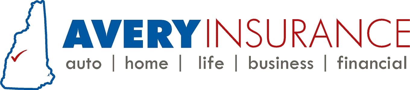 The logo for avery insurance auto home life business financial