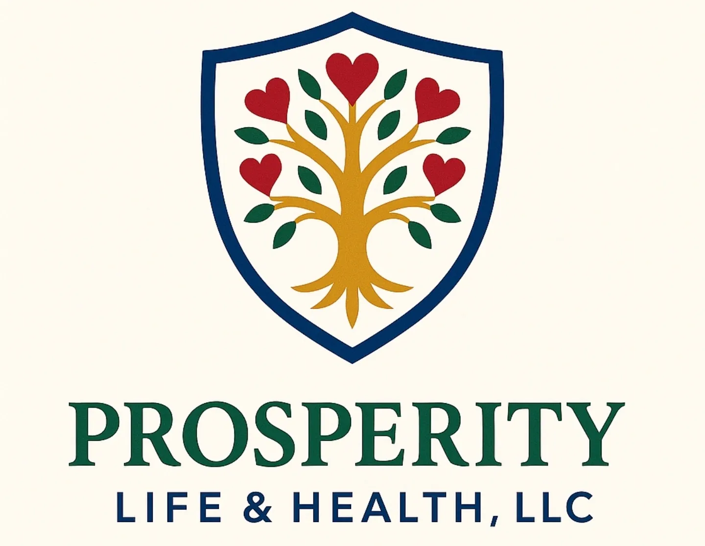 Prosperity Life & Health LLC text in black font.