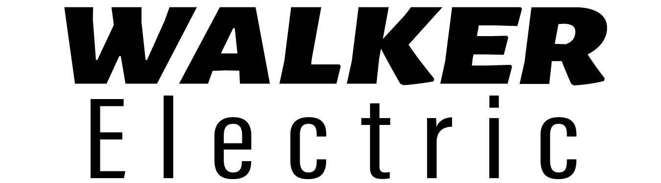 Walker Electric logo in black text.