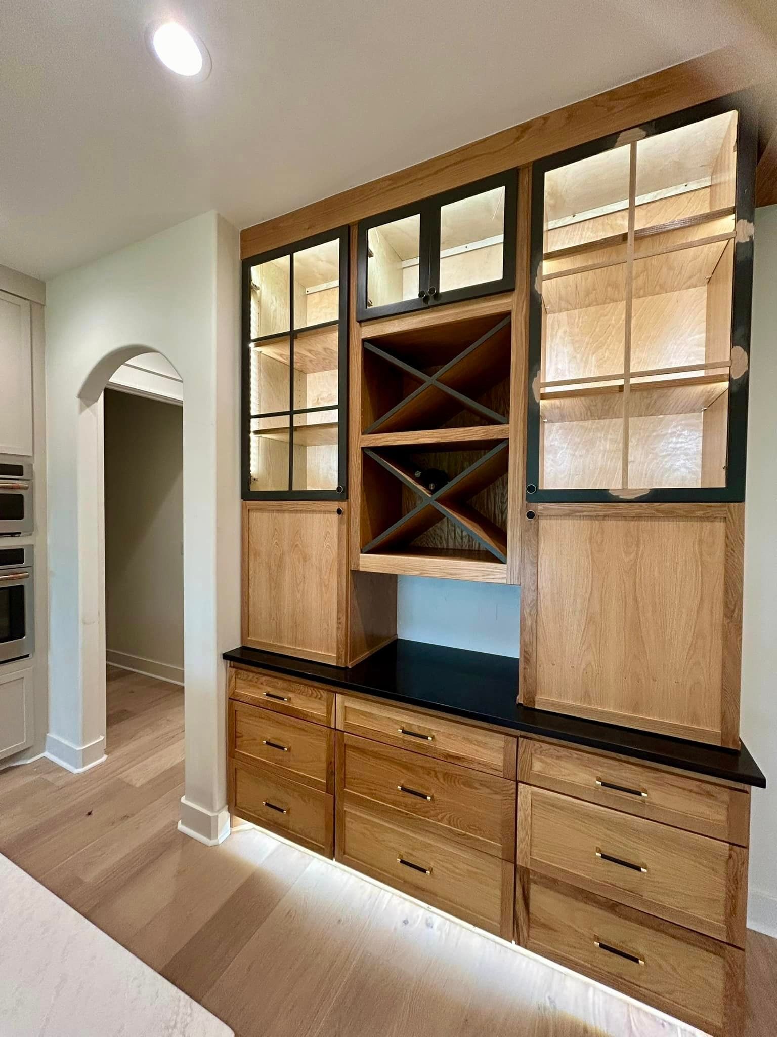 Beautiful  Custom Pantry Roger Townsend Construction  Co. Quality Custom Homes North Texas  Pottsboro  Lake Texoma 