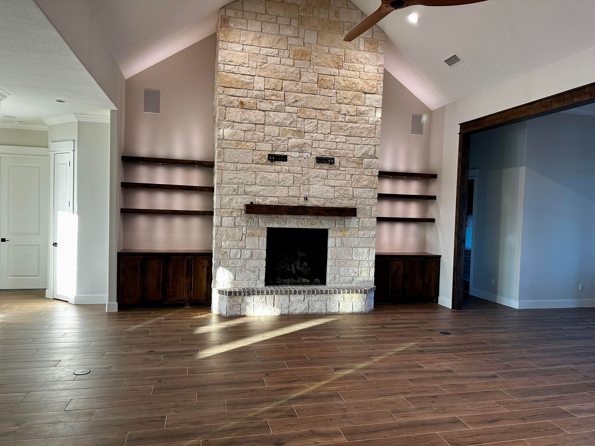 Beautiful  CustomOpen Room Roger Townsend Construction  Co. Quality Custom Homes North Texas  Pottsboro  Lake Texoma 