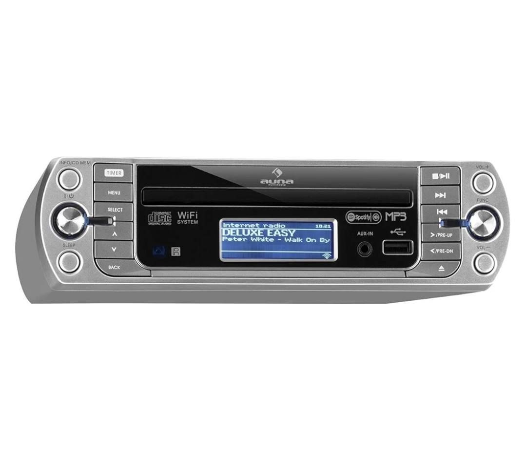 Auna KR-500 CD-keukenradio, een leuke radio voor iedere keuken.