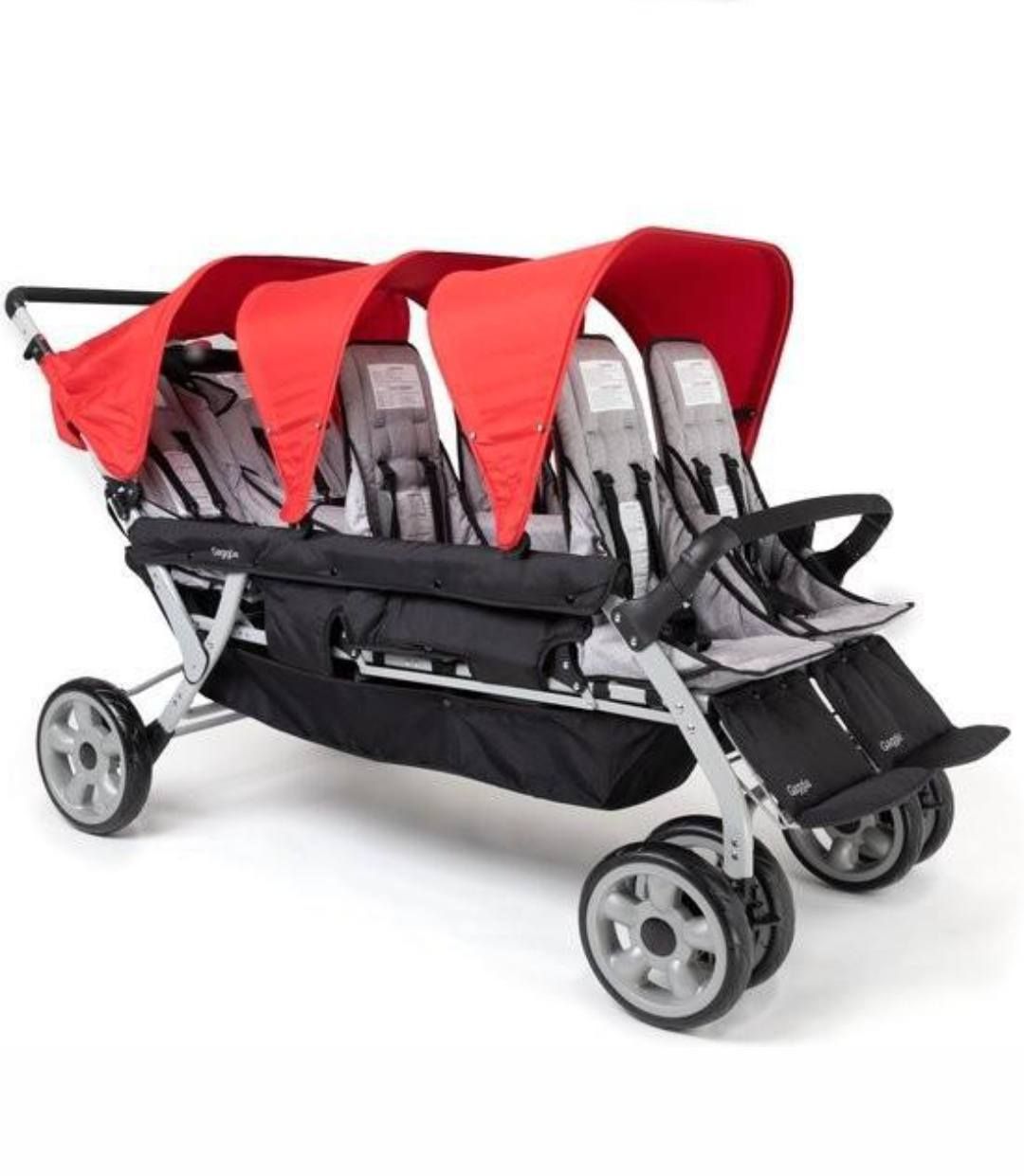 Nieuw in doos Gaggle Jamboree kinderwagen voor 6 kinderen