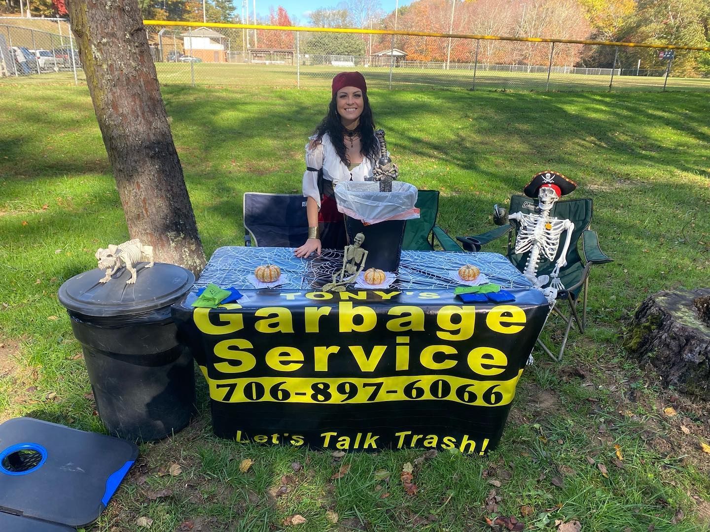 A Woman On Table — Blairsville, GA — Tony’s Garbage LLC