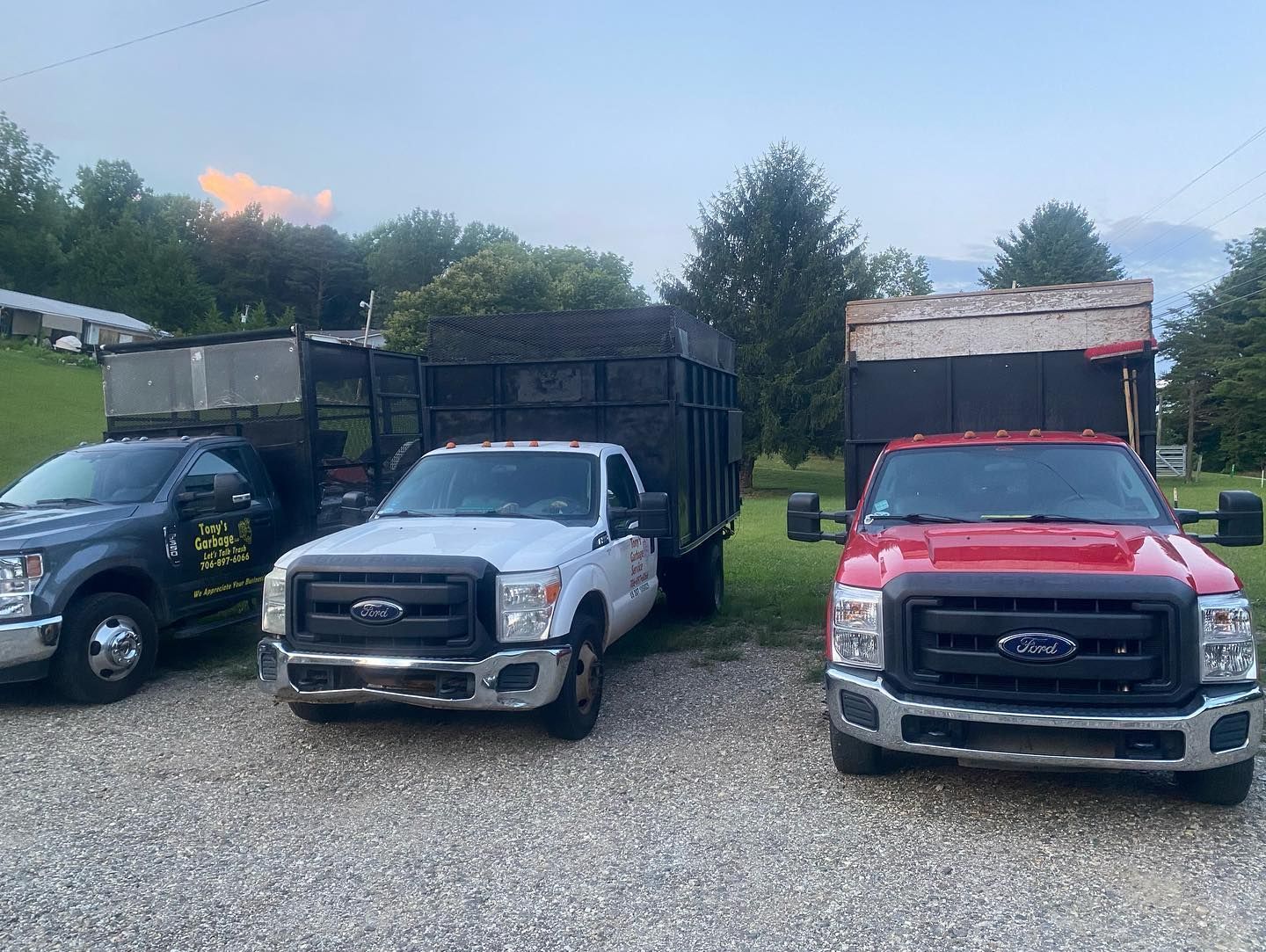 A Photo Consist Of Garbage Car — Blairsville, GA — Tony’s Garbage LLC