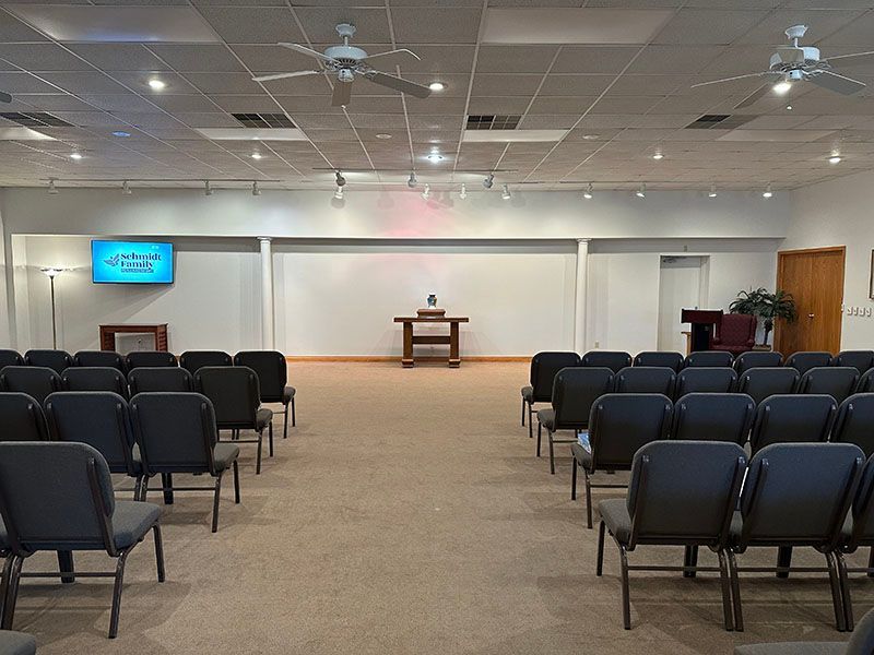 Schmidt Family Funeral Home Viewing Room 3