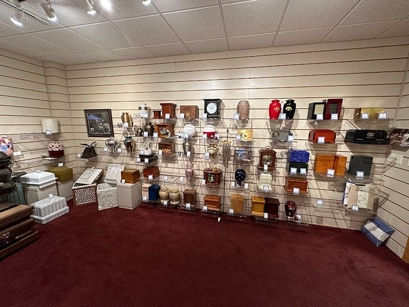 Schmidt Family Funeral Home Merchandise Room 3