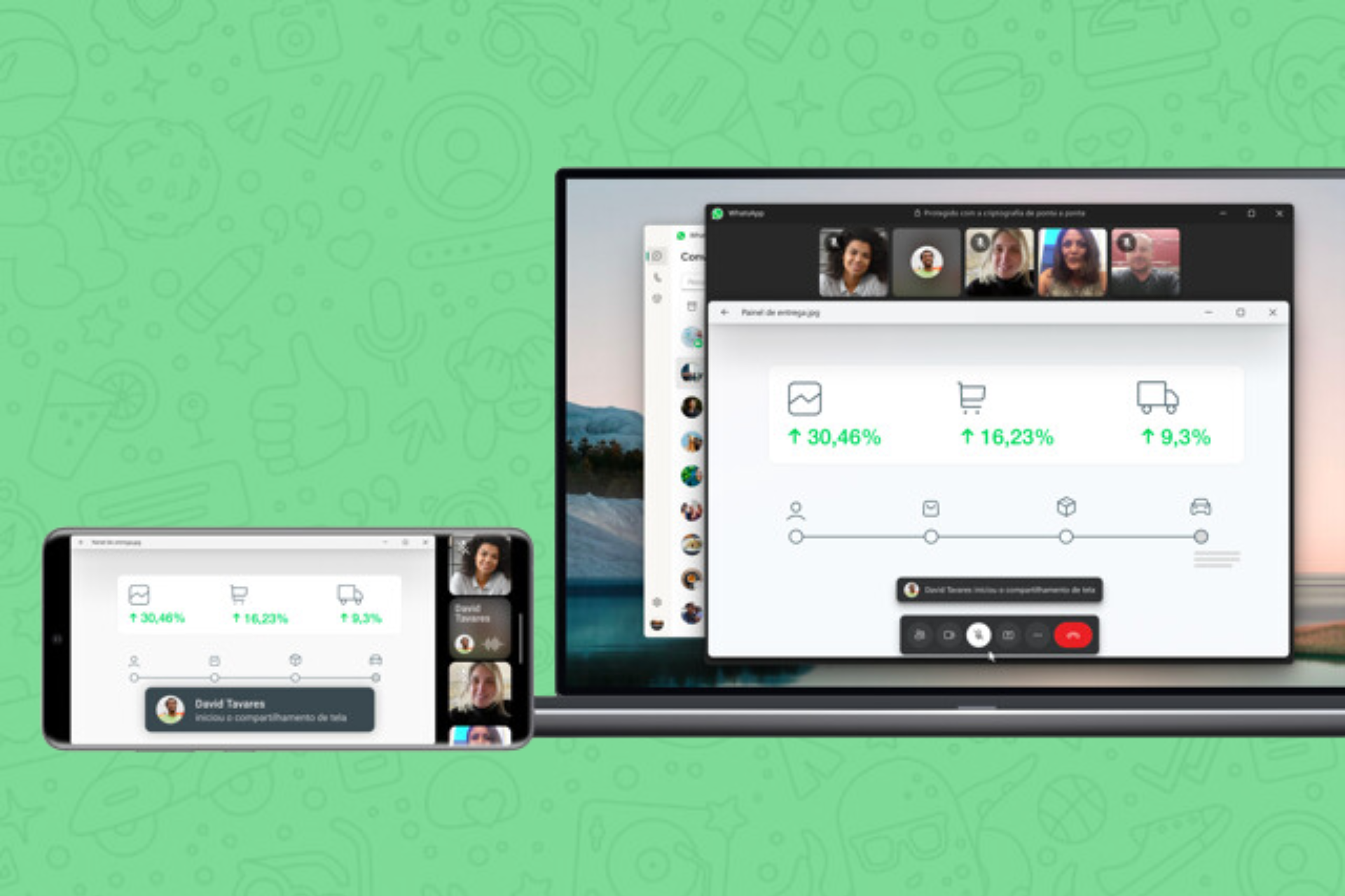 WhatsApp Revoluciona as Chamadas de Vídeo com Compartilhamento de Tela