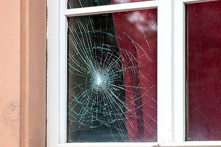 Cracked Window — Green Bay, WI — Neville’s Inc.