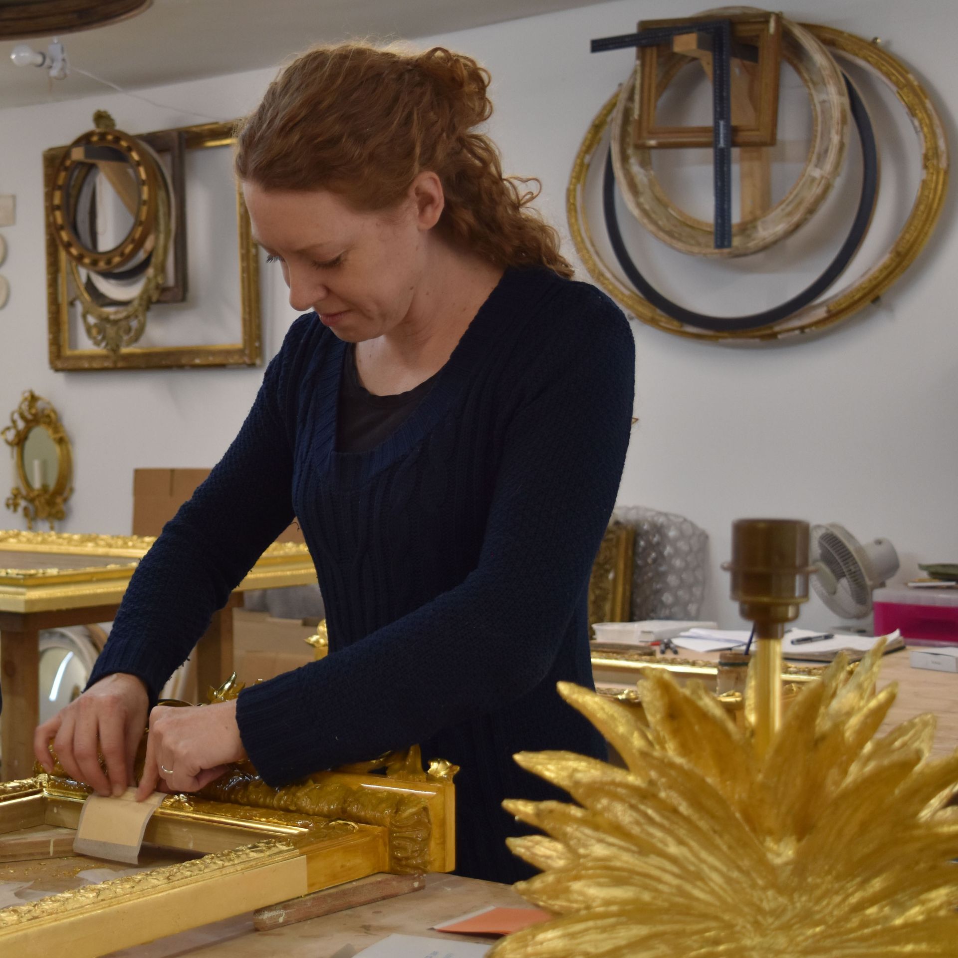 Ruth Tappin gilding