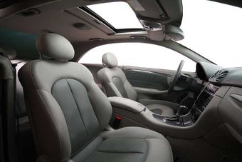 The Inside of A Car with Gray Leather Seats and A Sunroof — Townsville Car Care Centre in Aitkenvale, QLD