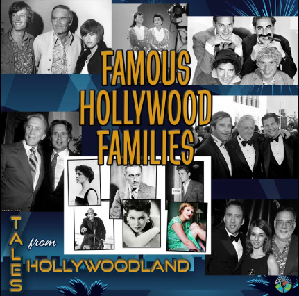 A collage of pictures of hollywood hunks on a white background