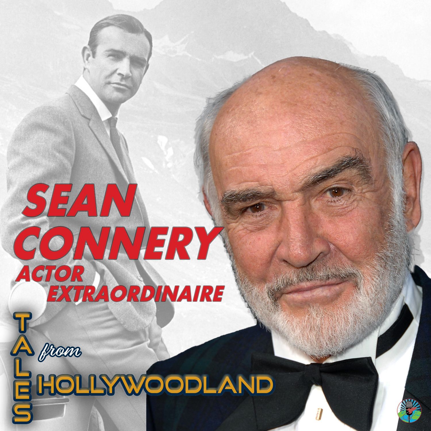 A collage of pictures of hollywood hunks on a white background