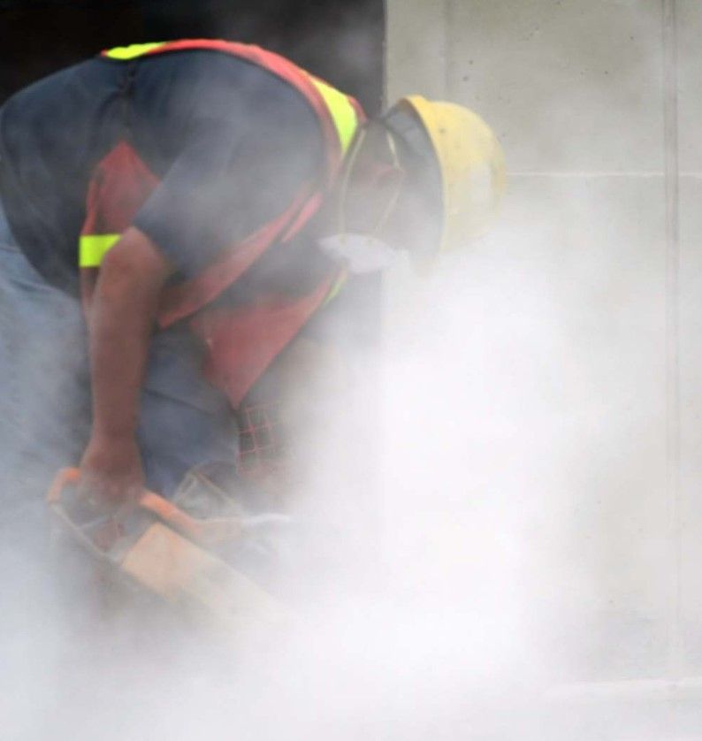 polvere cantiere Bergamo