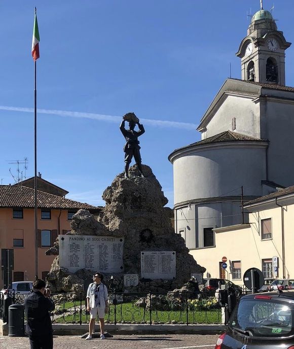 piazza Vittorio Emanuele a Pandino