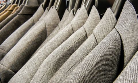 Men's suits placed for selling in Onalaska