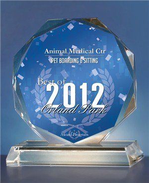 2012 Best of Orland Park Award — Orland Park, IL — Animal Medical Center of Orland Park