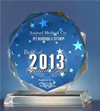 2013 Best of Orland Park Award — Orland Park, IL — Animal Medical Center of Orland Park