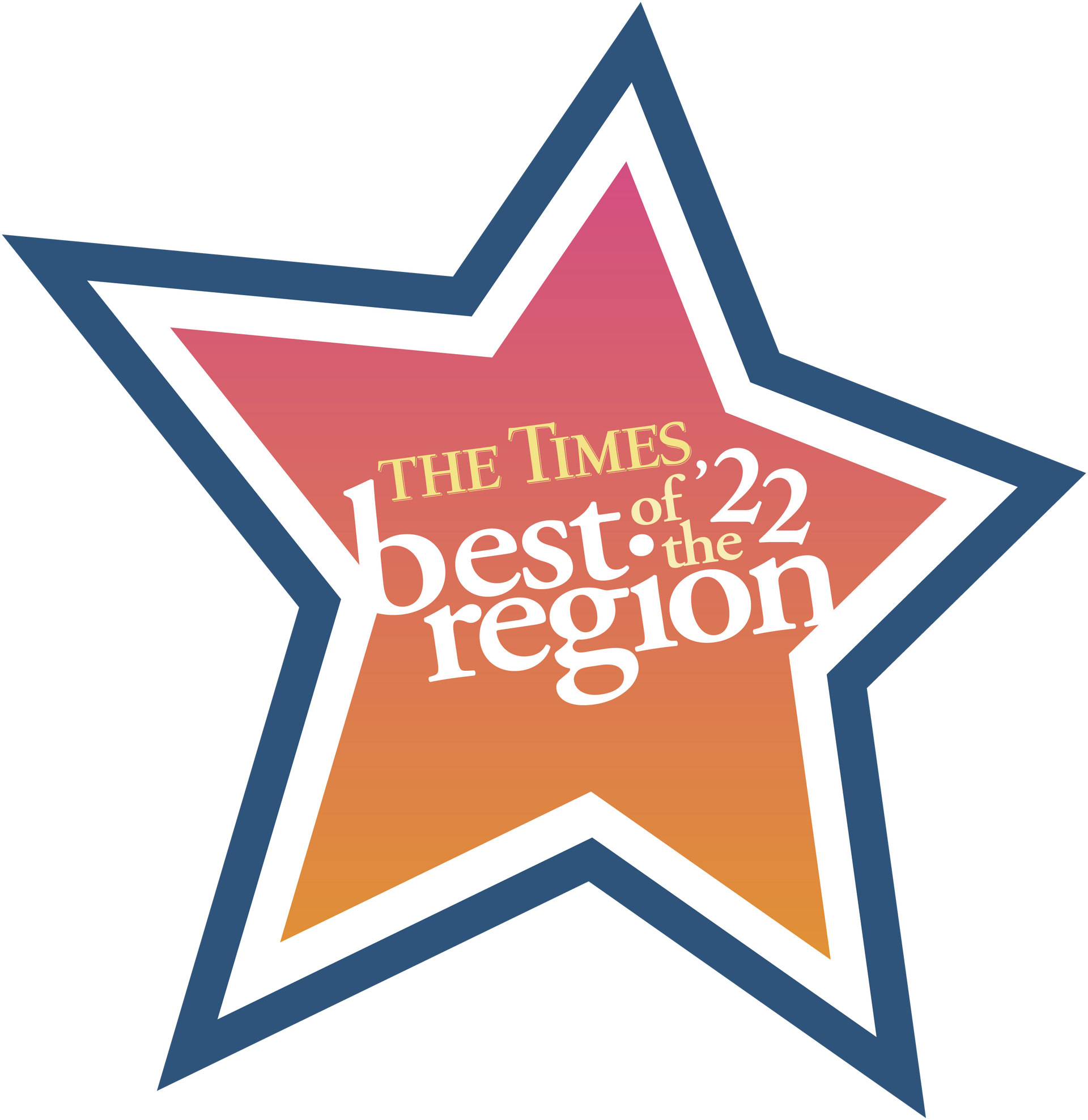Star-shaped logo: 