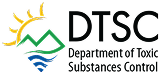 DTSC logo: sun, mountains, water, and text 