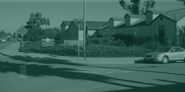 Gray background with the word 