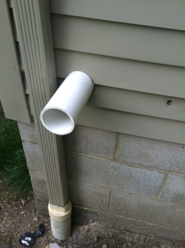 A White Pipe Attached to the Siding of a House - Youngstown, OH - Radon Raiders