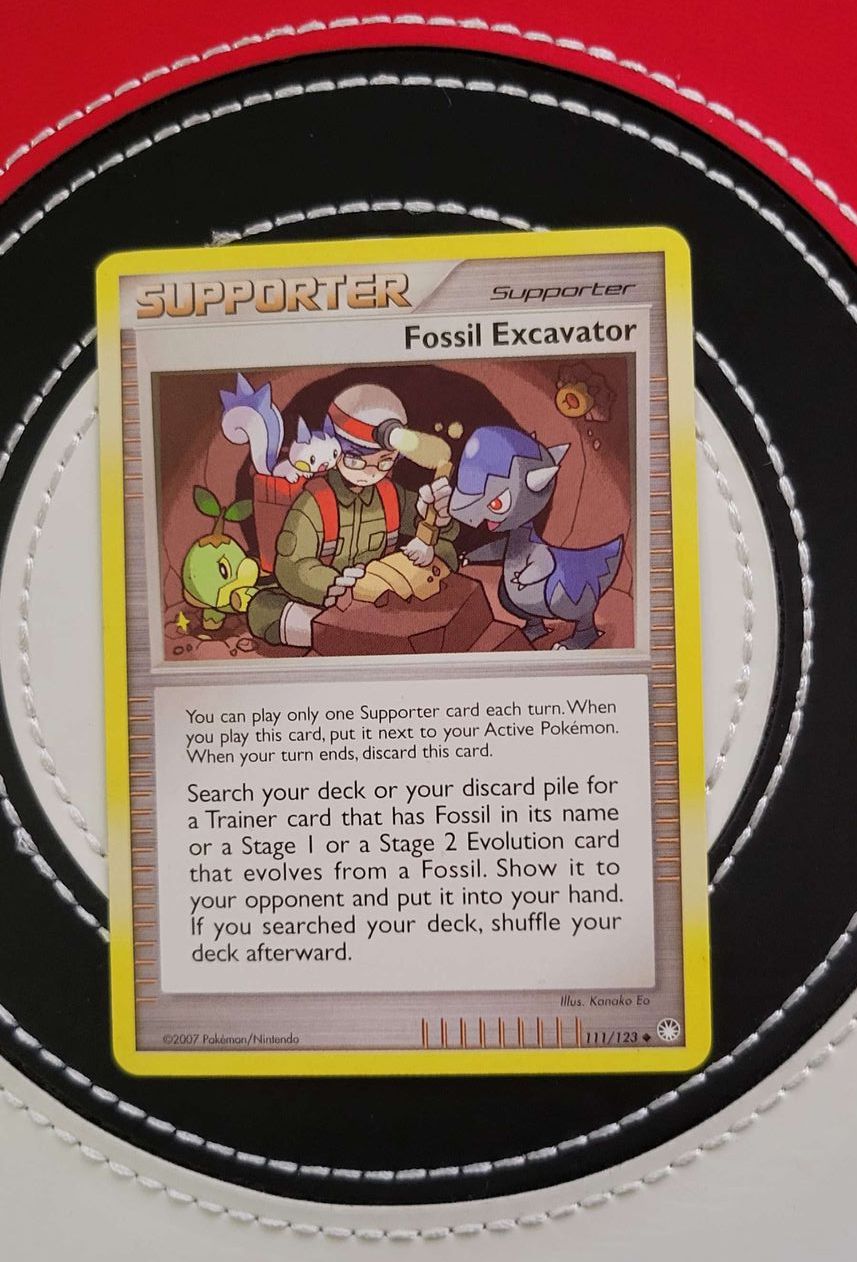 Pokemon Card Fossil Excavator