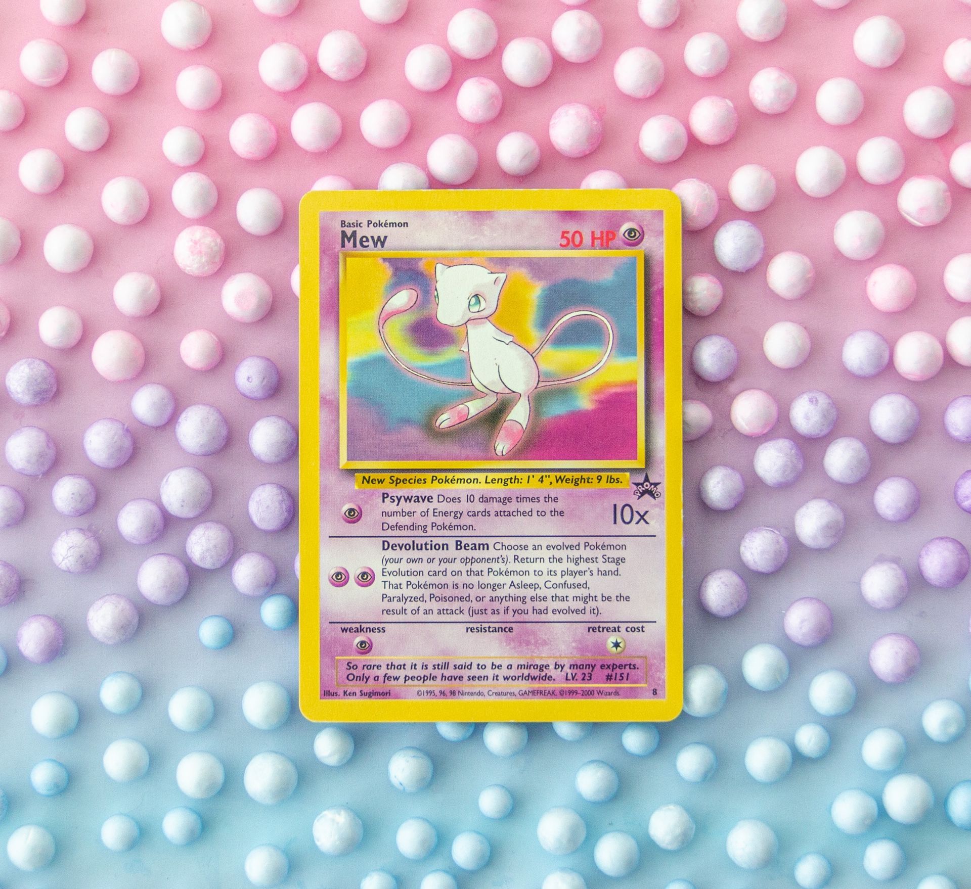 Mew Pokemon card