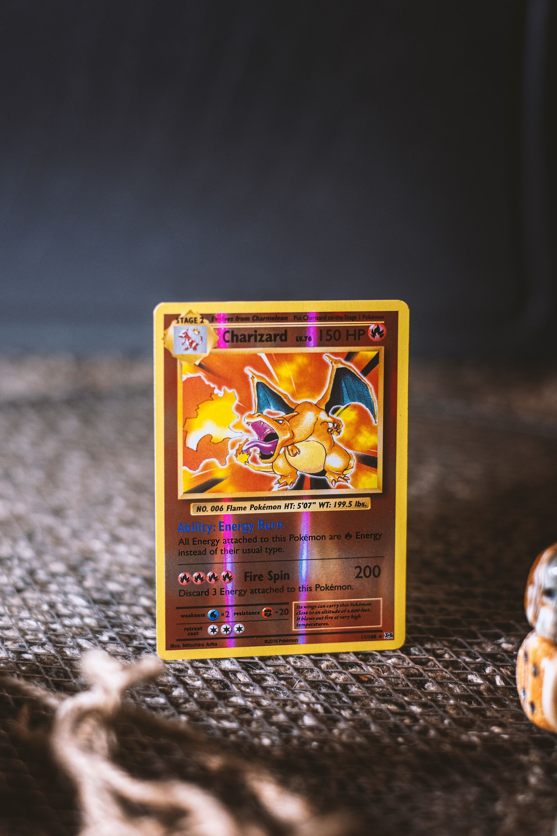 Charizard Pokemon card