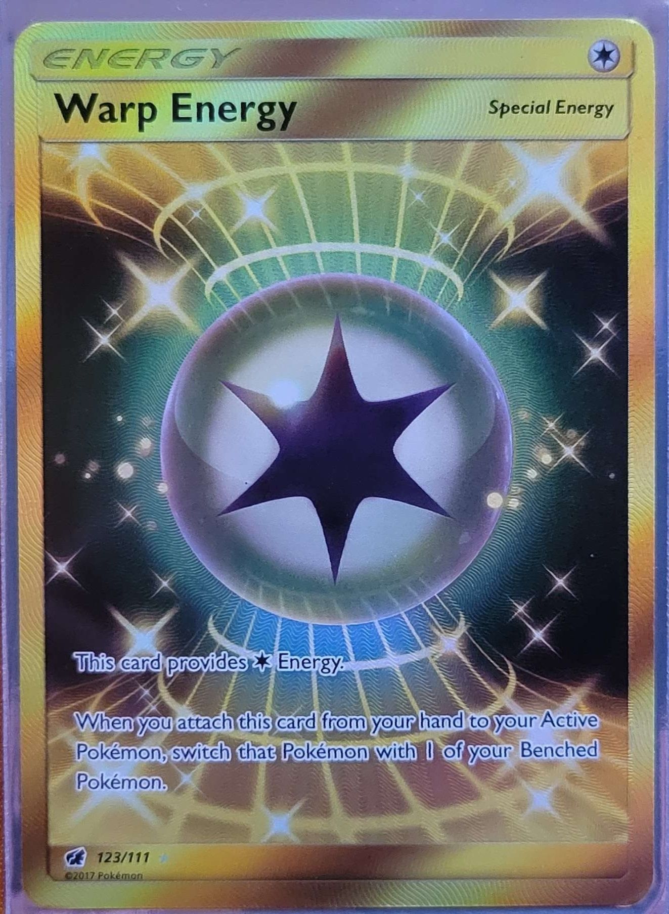 Pokémon card Warp Energy