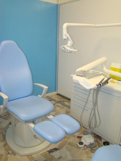 poltrona presso studio di podologia
