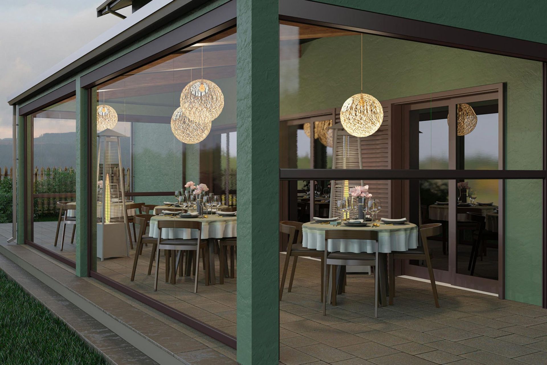 Tende a rullo per
VERANDE