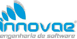 Um logotipo azul e branco para innovae engenharia de software