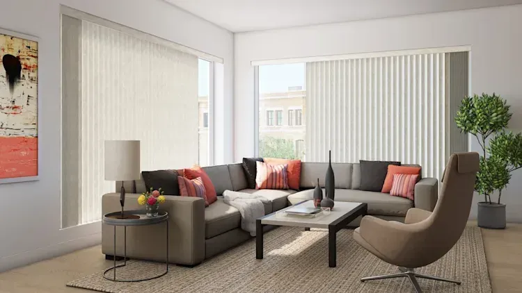 Alta Vertical Blinds for Windows near Manchester, New Hampshire (NH)