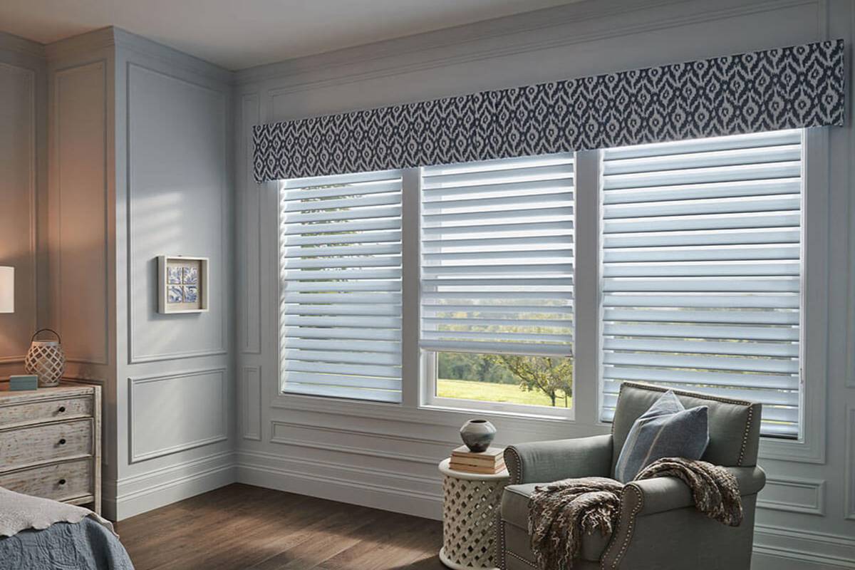 Comfortex Shangri-La® Sheer Horizontal Shadings, window shadings, sheer blinds, sheer roller blinds near New Hampshire (NH)