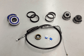 harley-davidson parts bearings, cables, seals at Xlerated Customs & Cycles