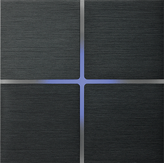 Sentido Brushed Dark Grey 202-02