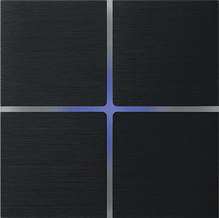 Sentido Brushed Black 202-03