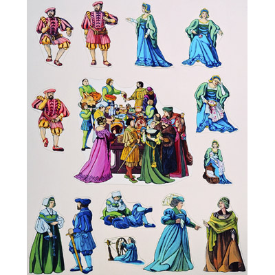 Sleeping Beauty Banquet And Characters