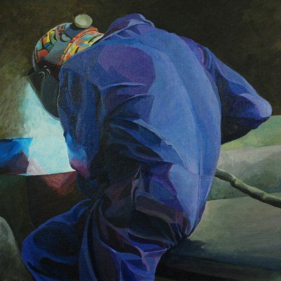 Welding The Boiler 2